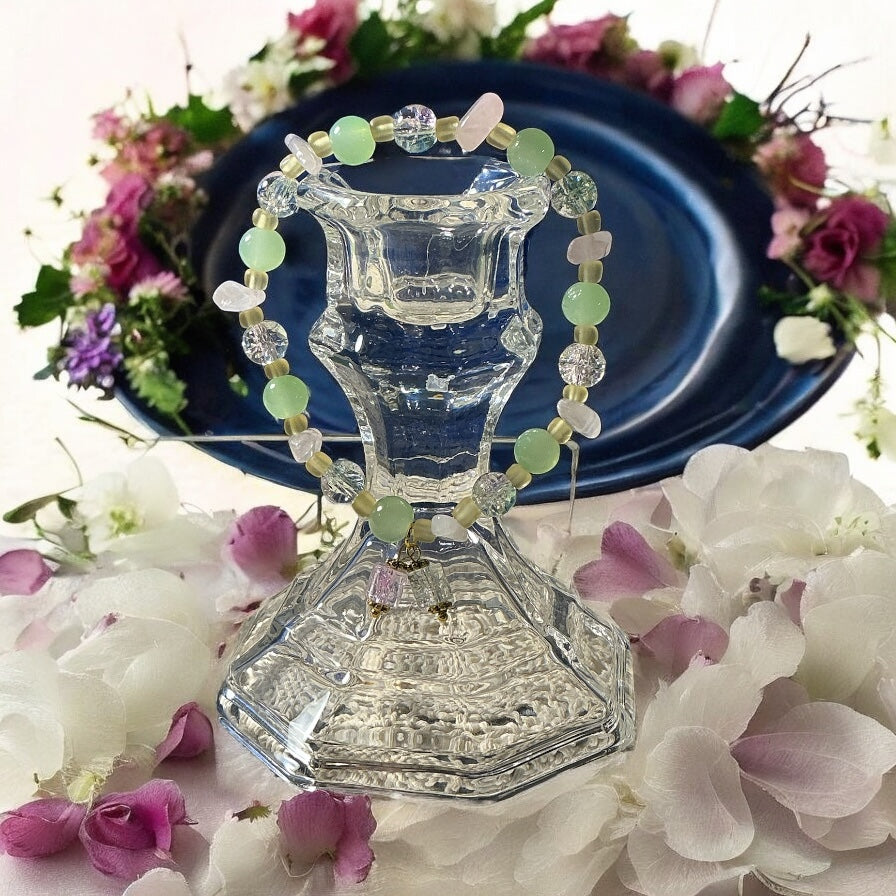 Artisan Glass Beaded Bracelet