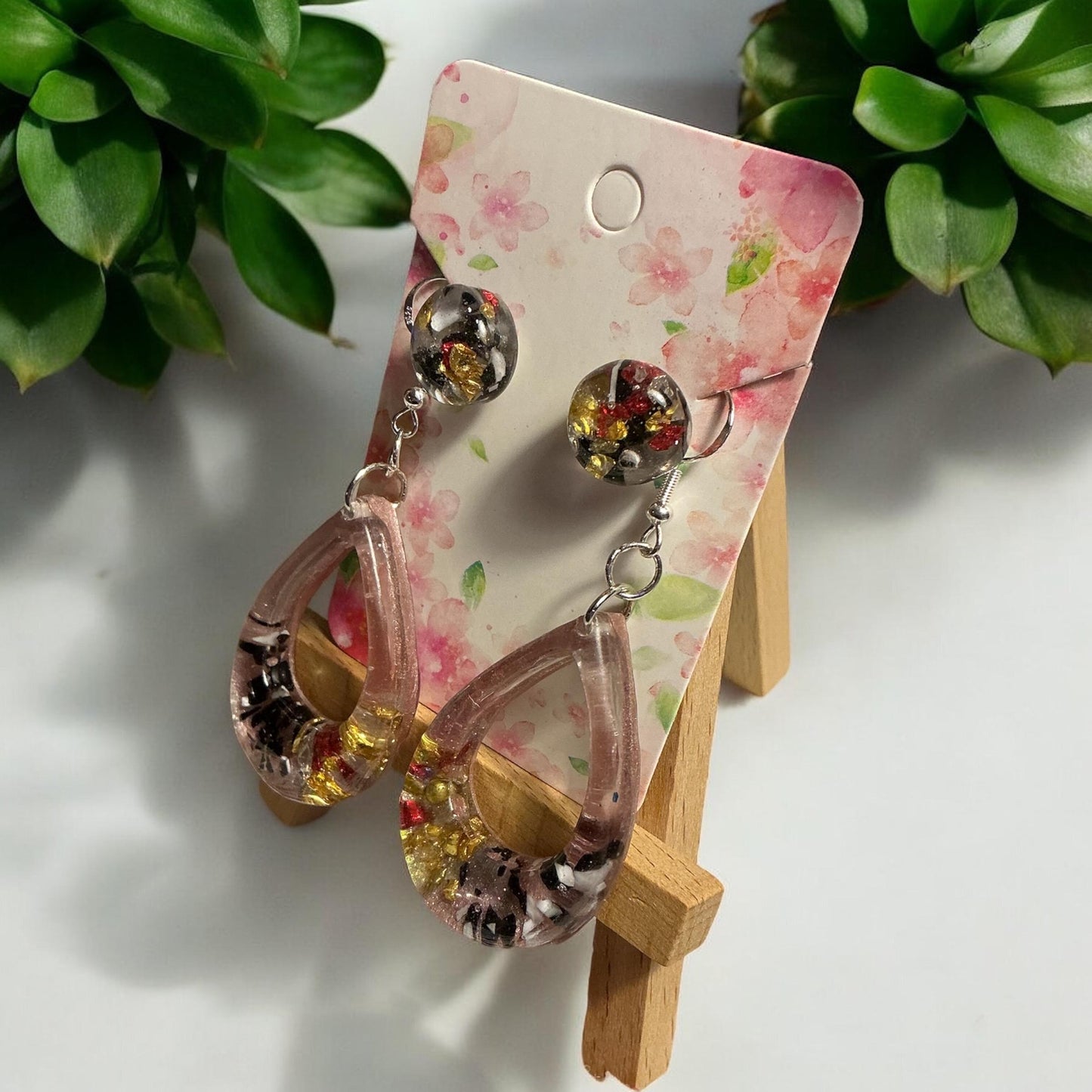 Tear Drop Dangle Earring Set