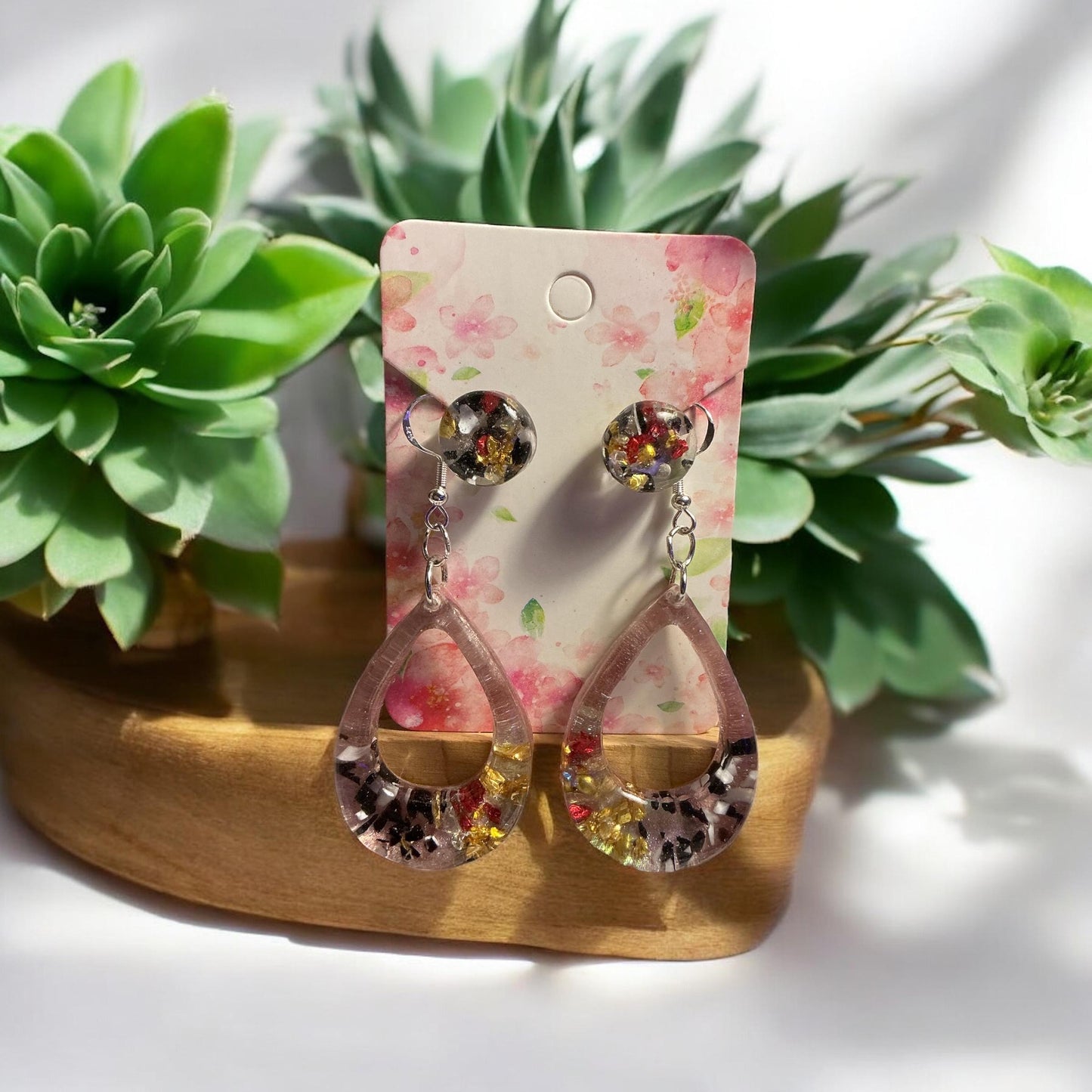 Tear Drop Dangle Earring Set